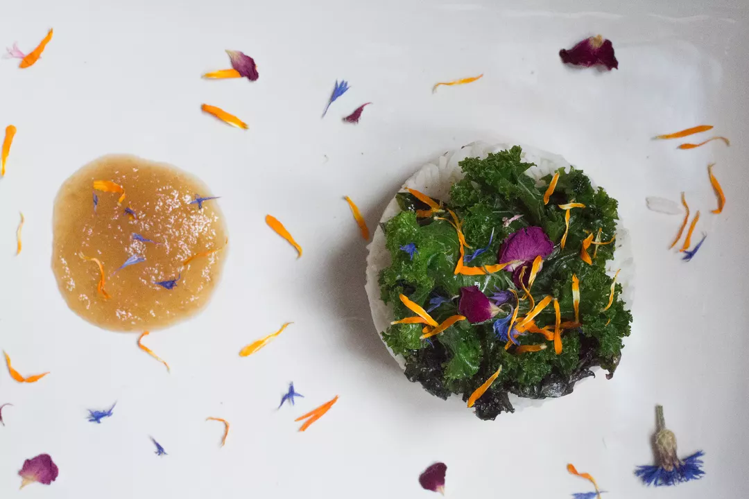 Recipe: Sage Basmati Rice with Kale and Apple Lavender Jam