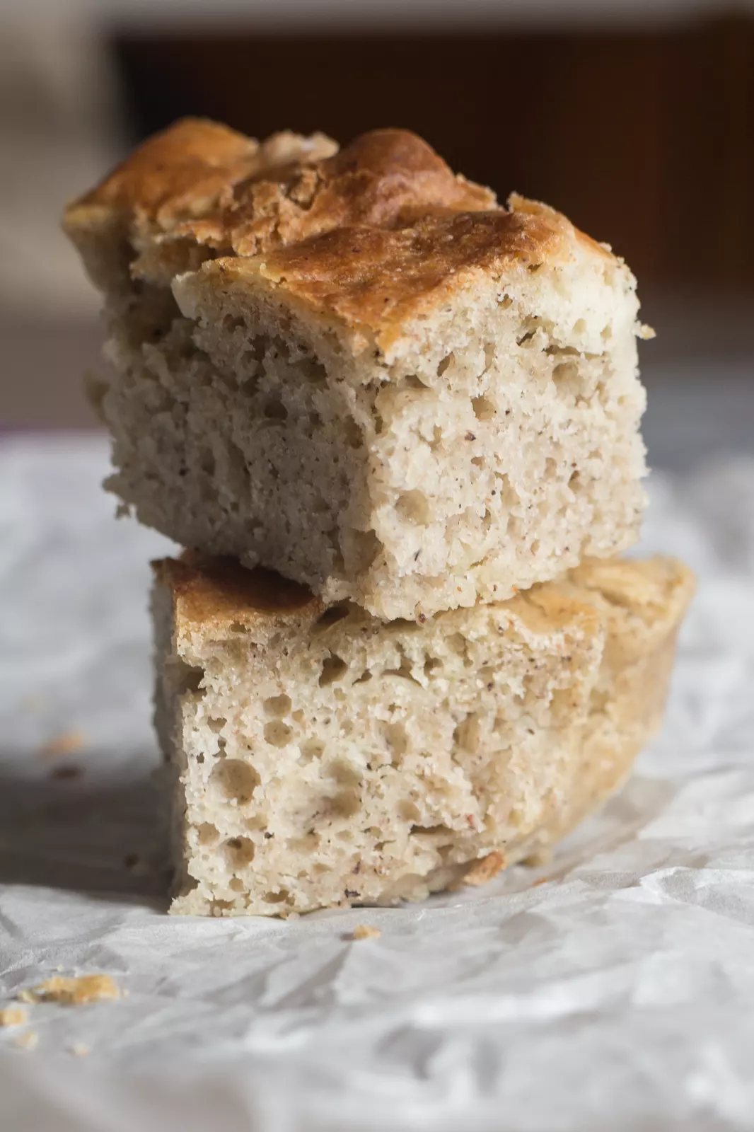 Recipe: Italian Focaccia Two Ways: Buckwheat and Stovetop