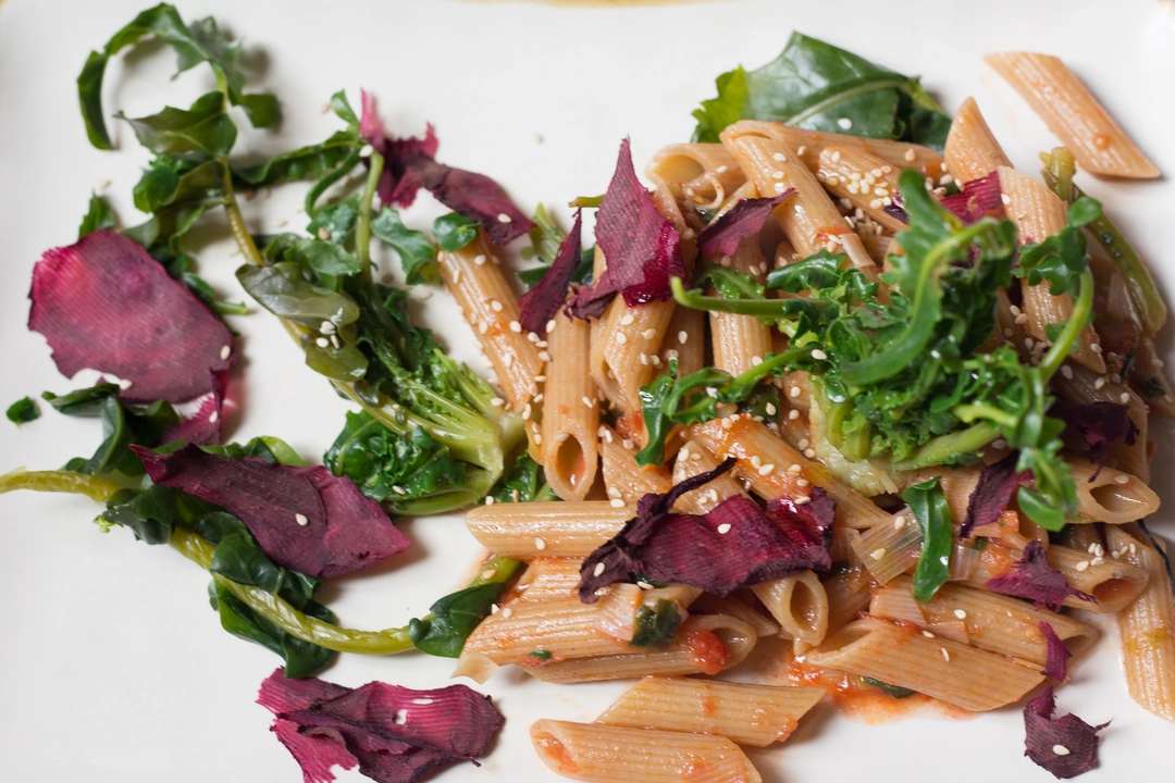 Recipe: Whole wheat penne pasta with Fiolaro di Creazzo broccoli