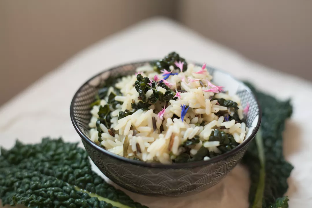 Recipe: Basmati Rice with Tuscan Kale and Orange Zest