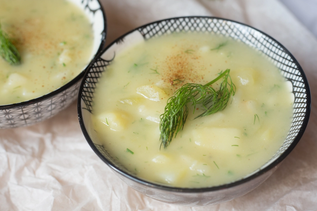 Ricetta: Vellutata di patate, sedano rapa e finocchietto fresco