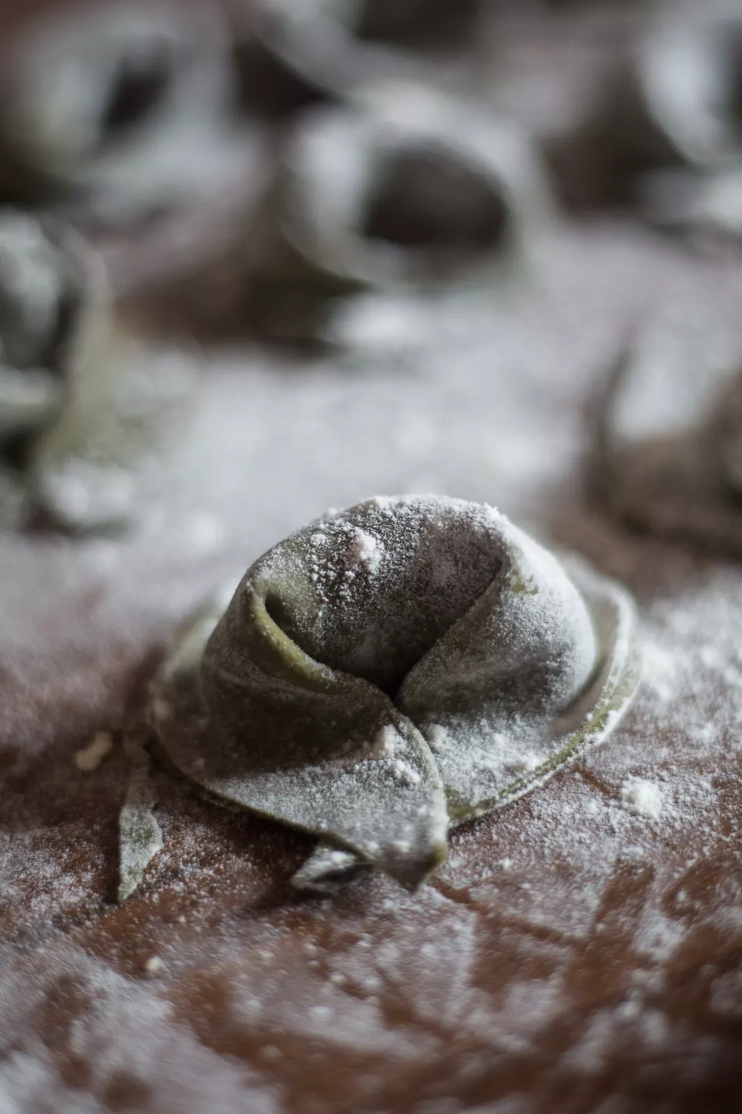Recipe: Matcha Tortelli with Greens and Almond Ricotta - 2