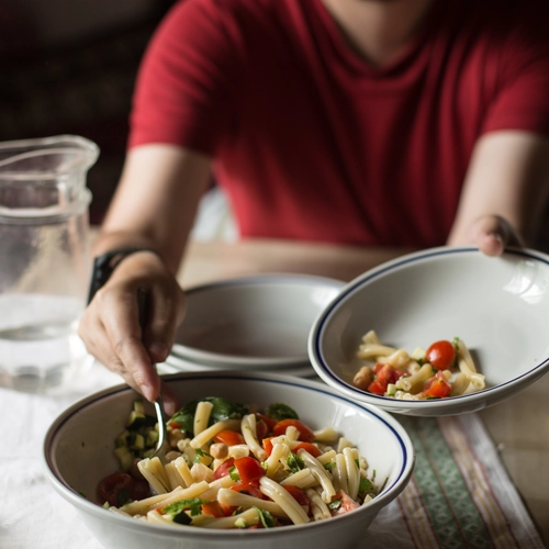  Aromatic pasta salad