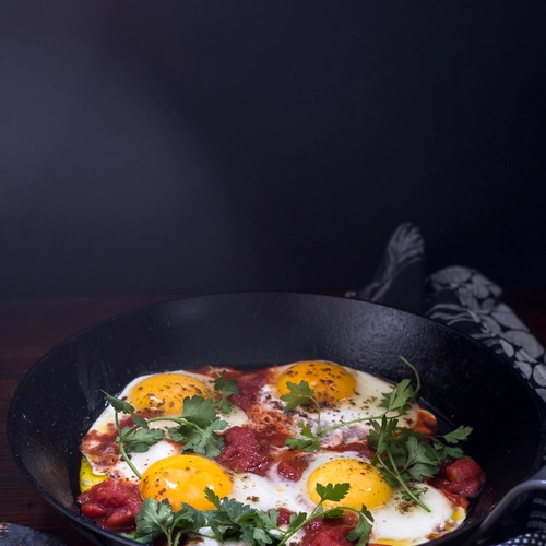 Shakshuka o "uova in purgatorio"