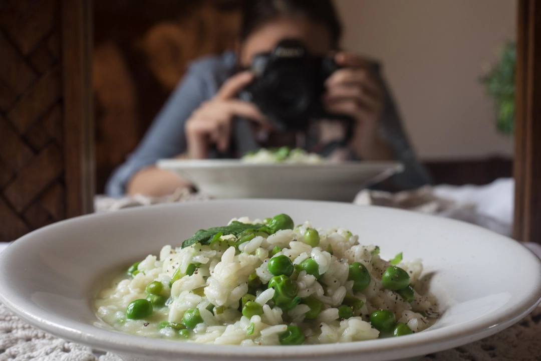 Recipe: Venetian rice with fresh pea called "risi e bisi" - 1