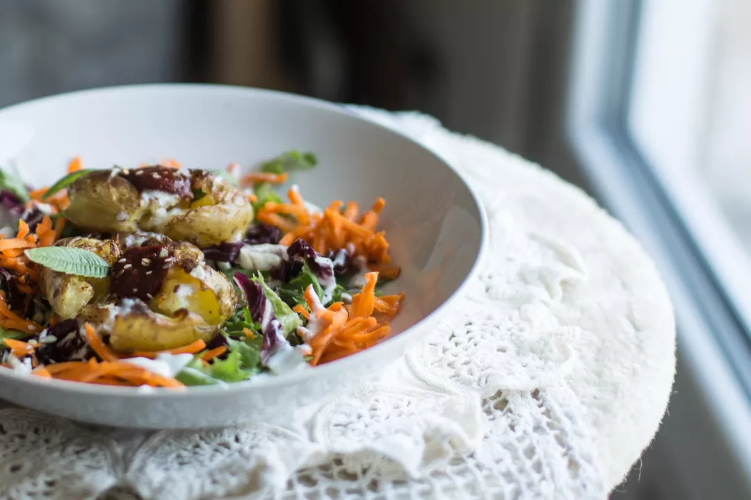 Recipe: Crispy Smashed Potatoes with Sumac and Thyme - 1