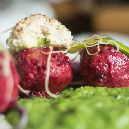 Barbie gnocchi that means a very pink potato gnocchi