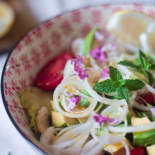 Spring veggie bowl