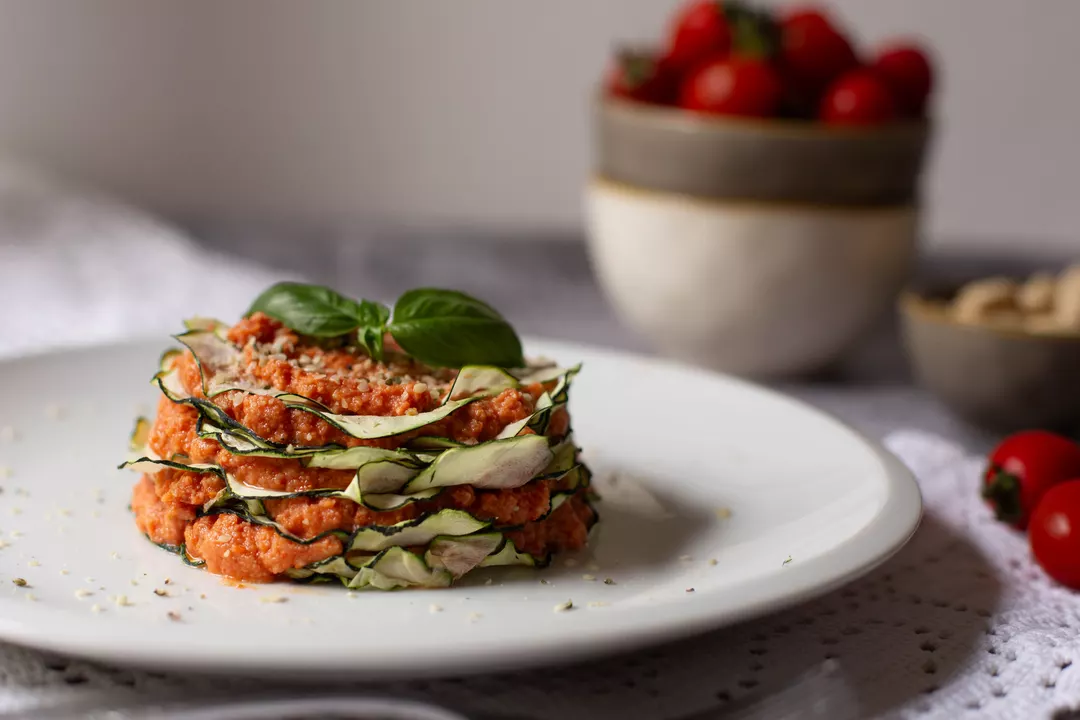 Ricetta: Lasagnetta di zucchine e pesto rosso (foto 2)