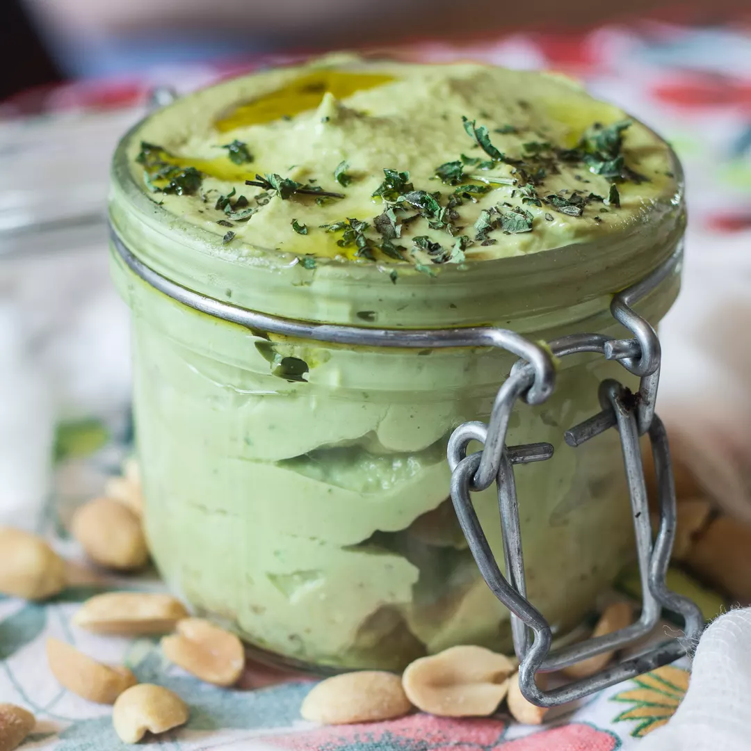Recipe: Silken Tofu Spread with Spinach and Lemon Verbena