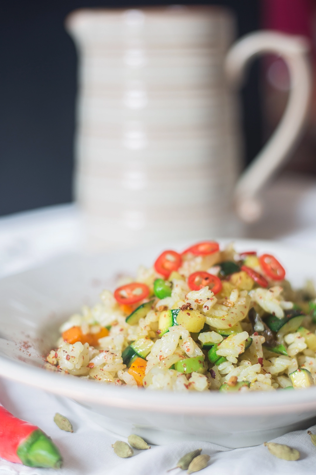 Ricetta: Insalata di riso con peperoncino fresco - 1