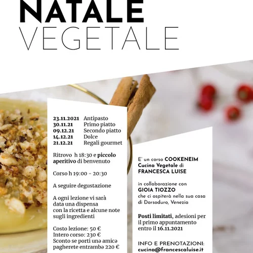 NATALE VEGETALE Dall'antipasto al dolce