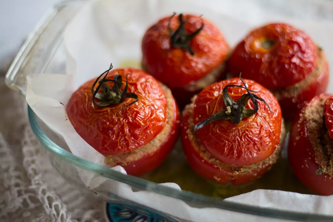 Recipe: Italian Stuffed Tomatoes, Naturally Vegan